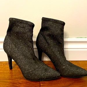 Black Sparkly High heels